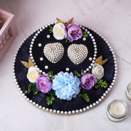 Pearls & Petals Blue