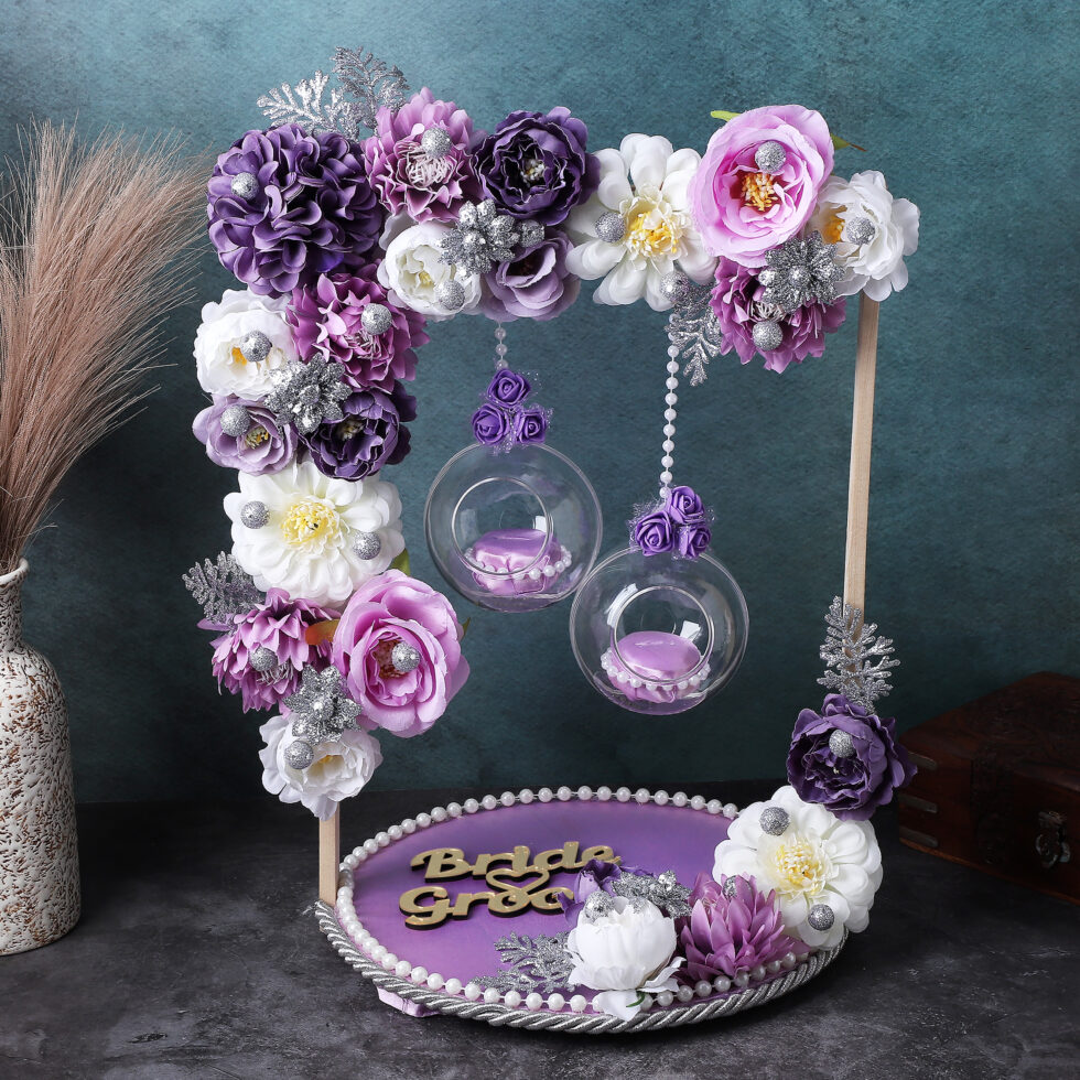 Purple Affair Crystal Balls