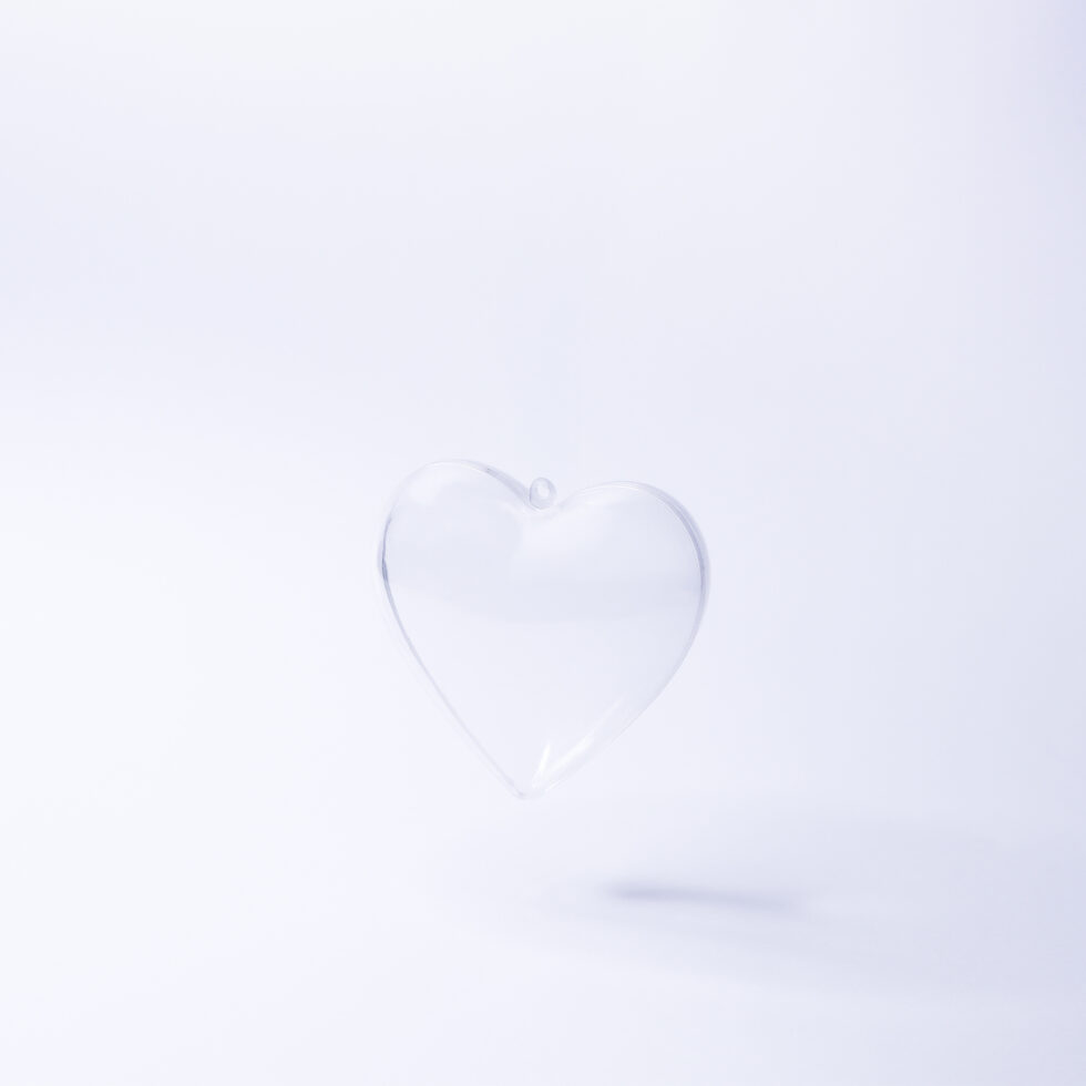 Crystal Heart Pack of 6