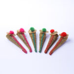 Decorated Mehndi Cones Pack of 6