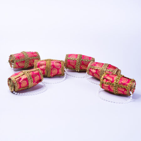 Dholak with Pearls Pack of 6