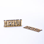 Mehndi Name Cutout
