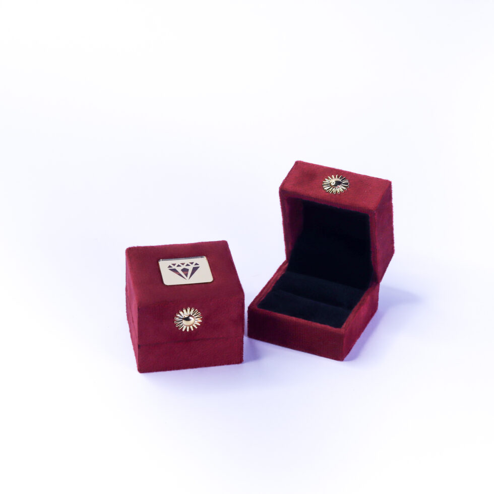 Small Velvet Ring Boxes